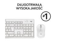 LOGITECH MK295 Silent Wireless Combo Offwhite - 595517 - zdjęcie 12